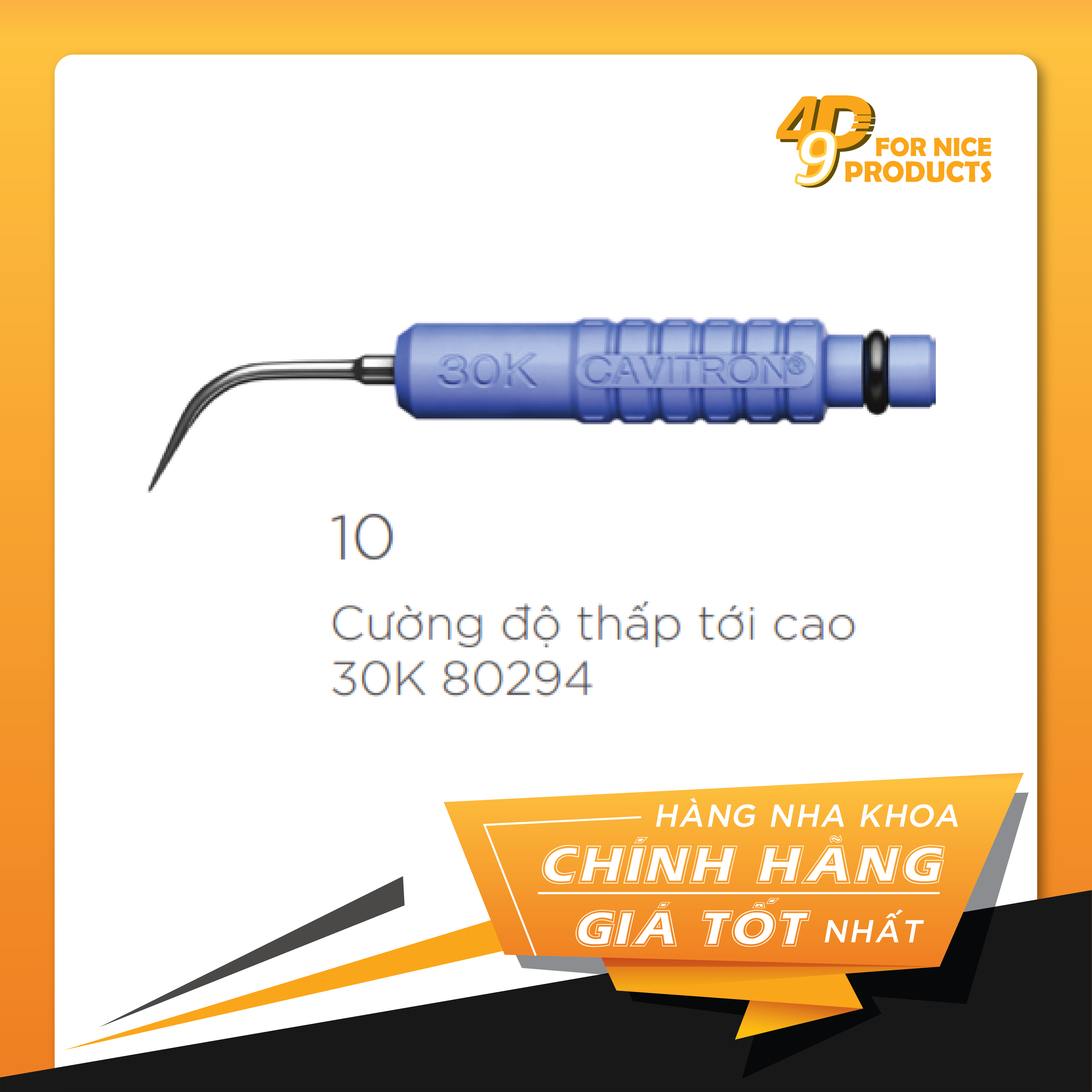 Đầu cạo vôi 30K Cavitron - Dentsply Sirona