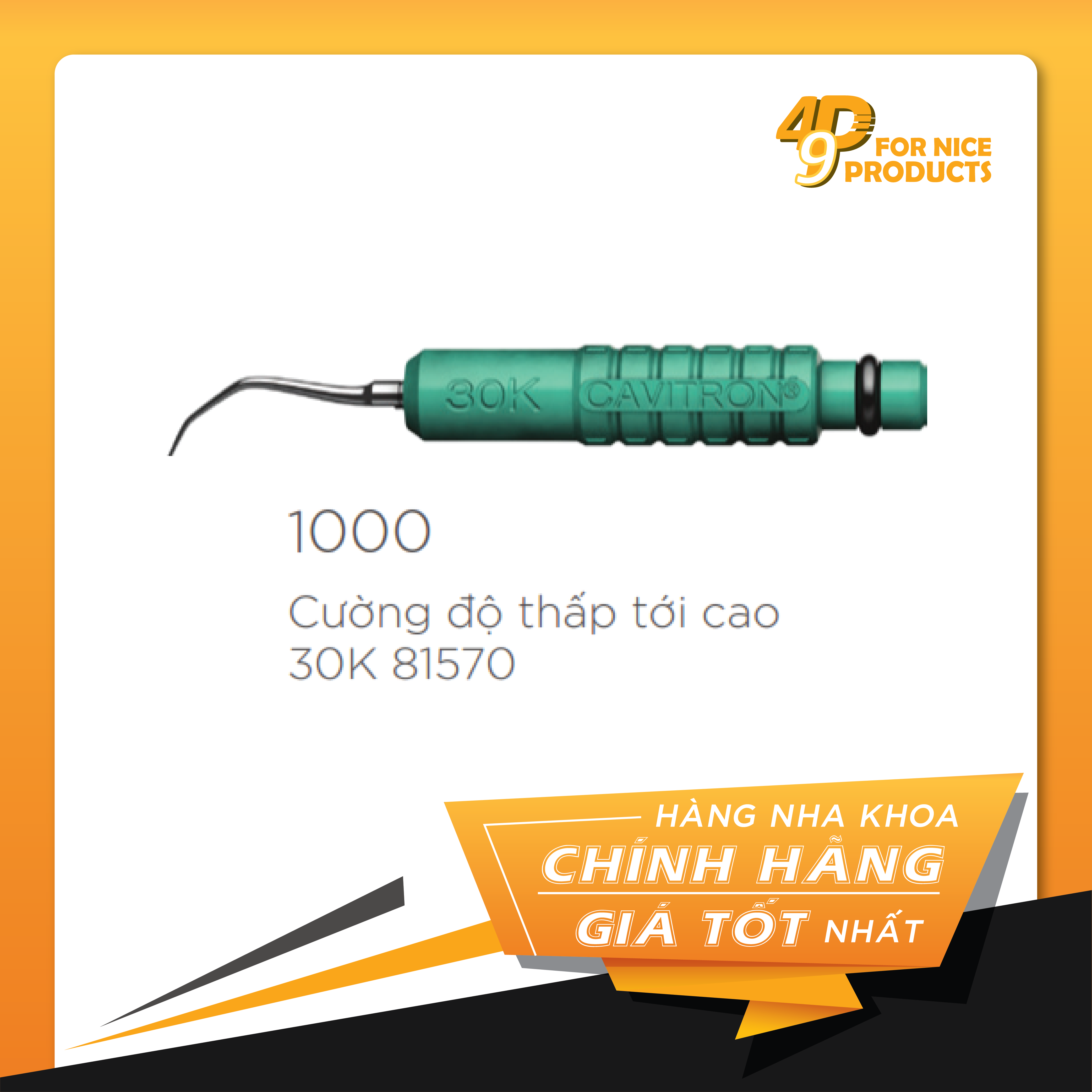 Đầu cạo vôi 30K Cavitron - Dentsply Sirona