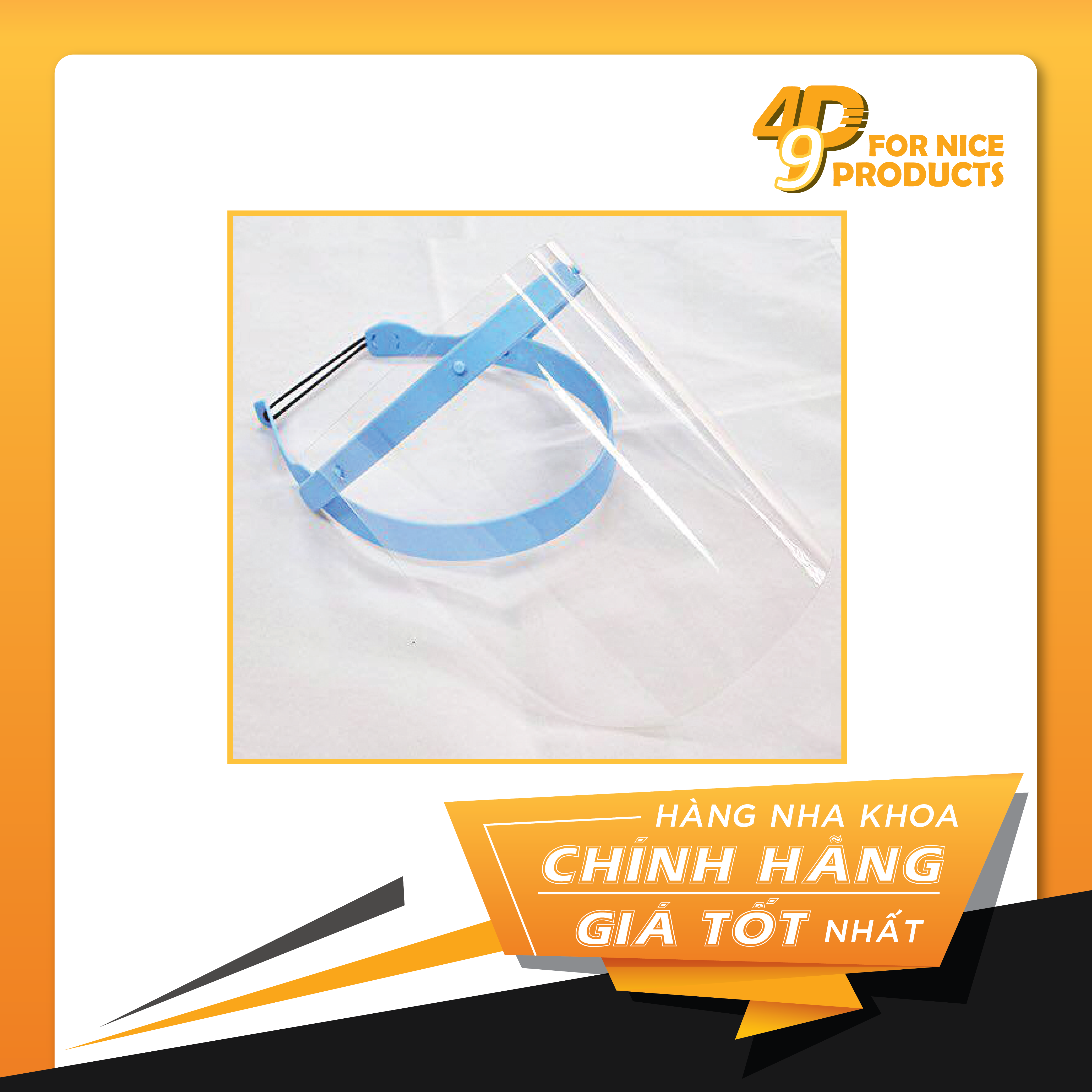 Faceshield-Kính che mặt dạng nón