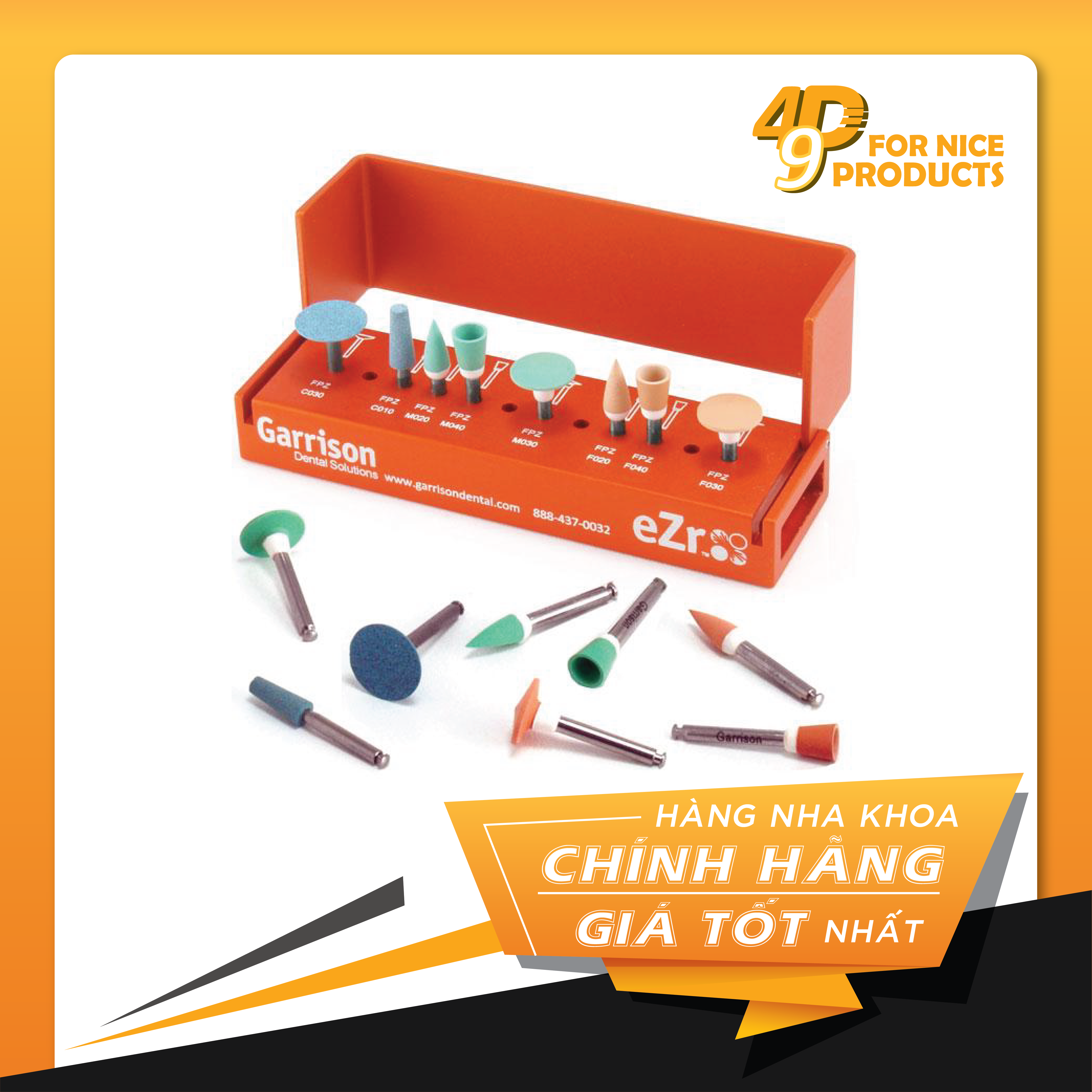 Hệ thống Đánh bóng răng eZr - Garrison