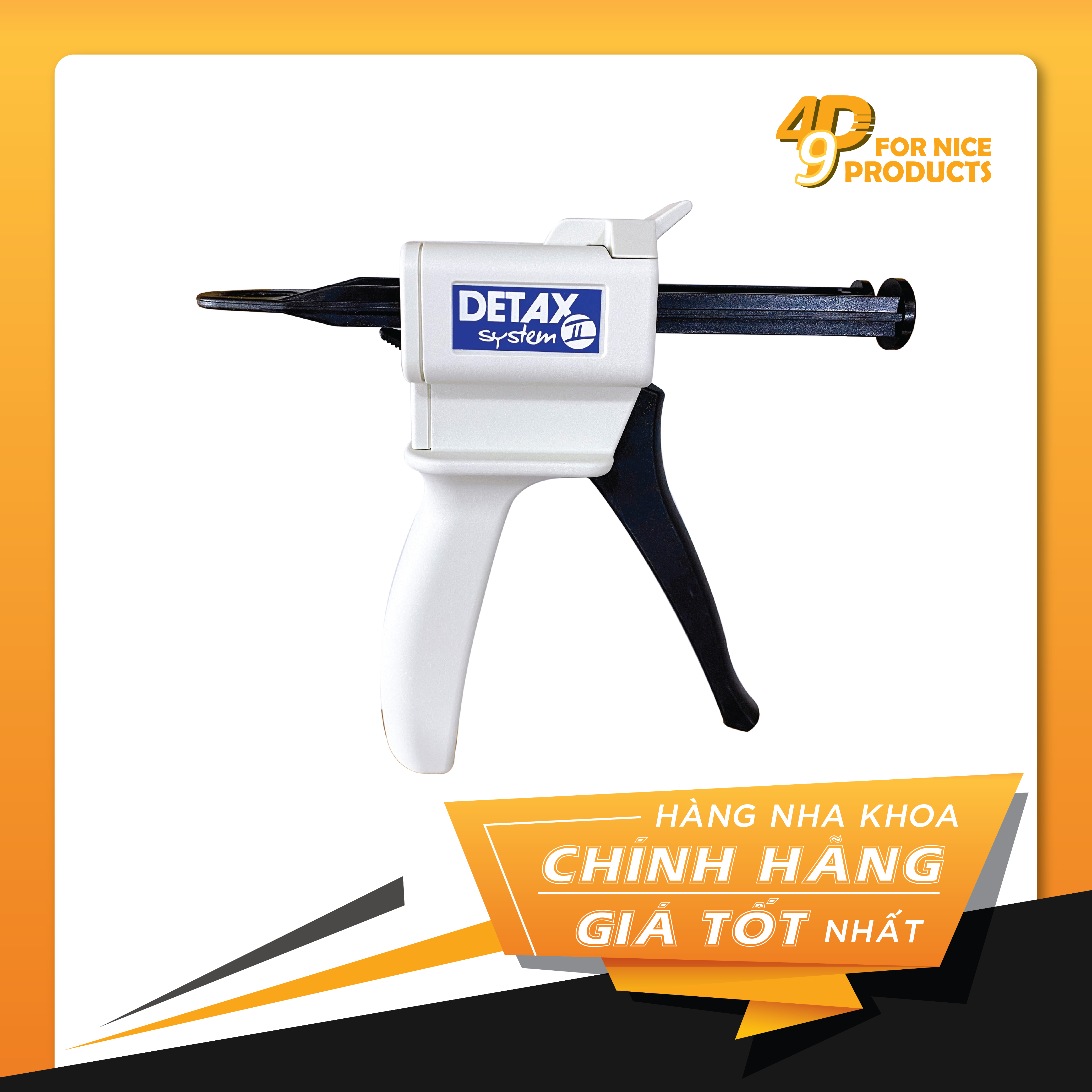 Súng bơm cao su tỉ lệ 1:1 / 2:1 - Detax