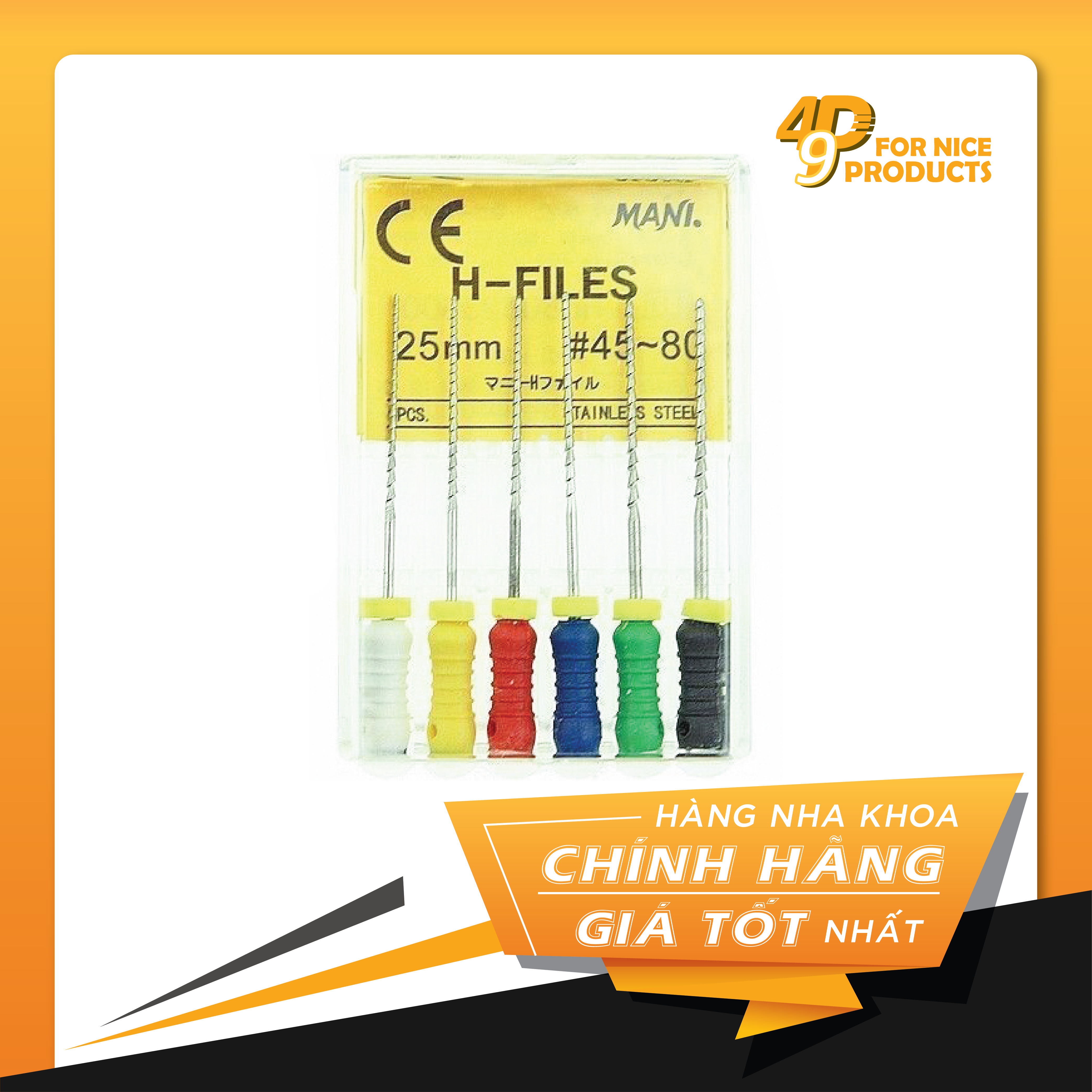 Trâm tay H File - Mani