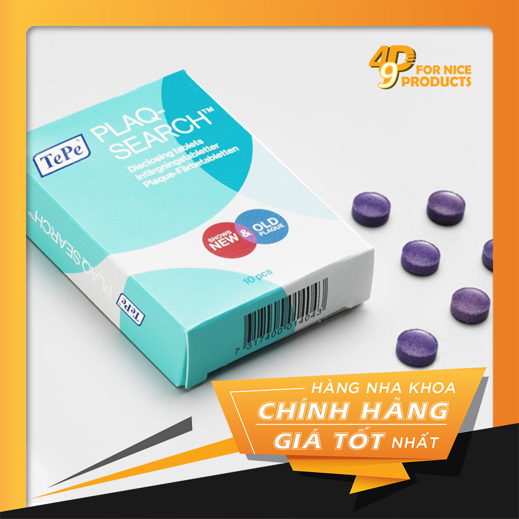 Viên nhai kiểm soát mảng bám răng PlaqSearch - Tepe