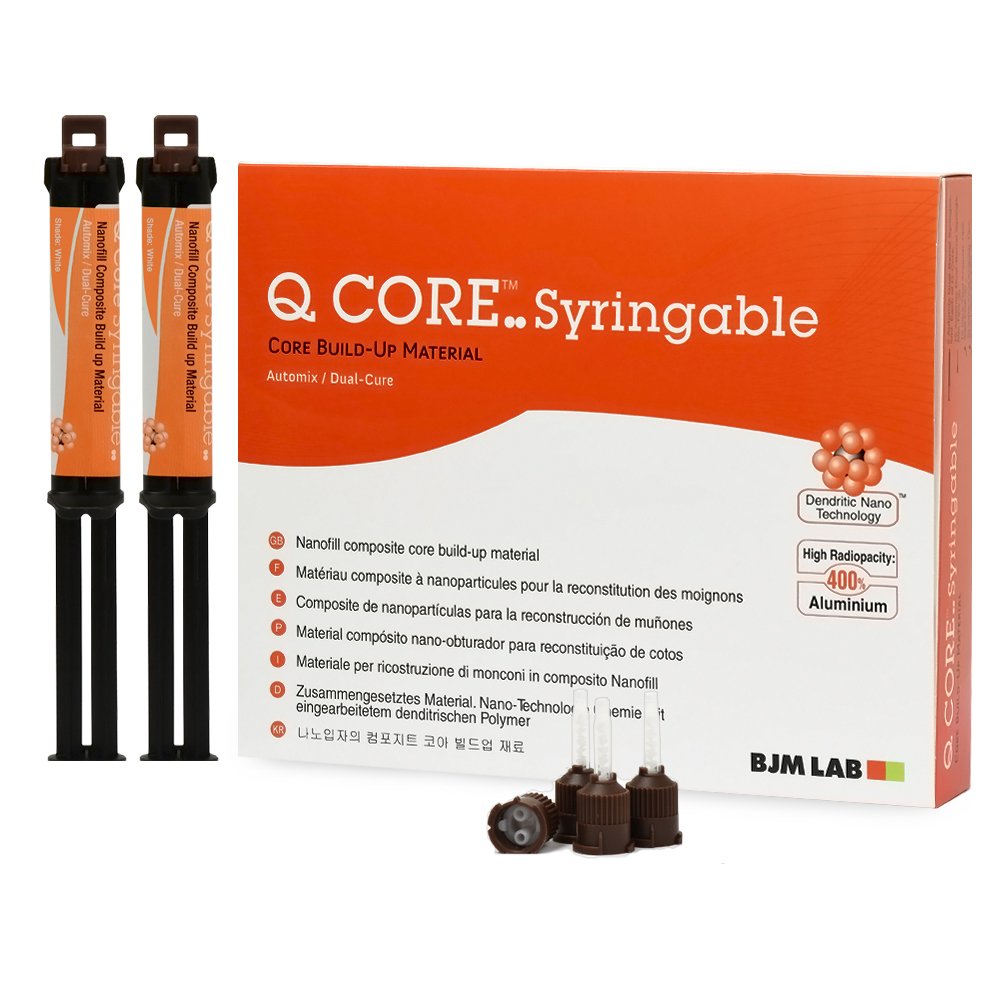 Vật Liệu Tái Tạo Cùi Q-Core Syringable , Màu A3 / Màu White - BJM Lab