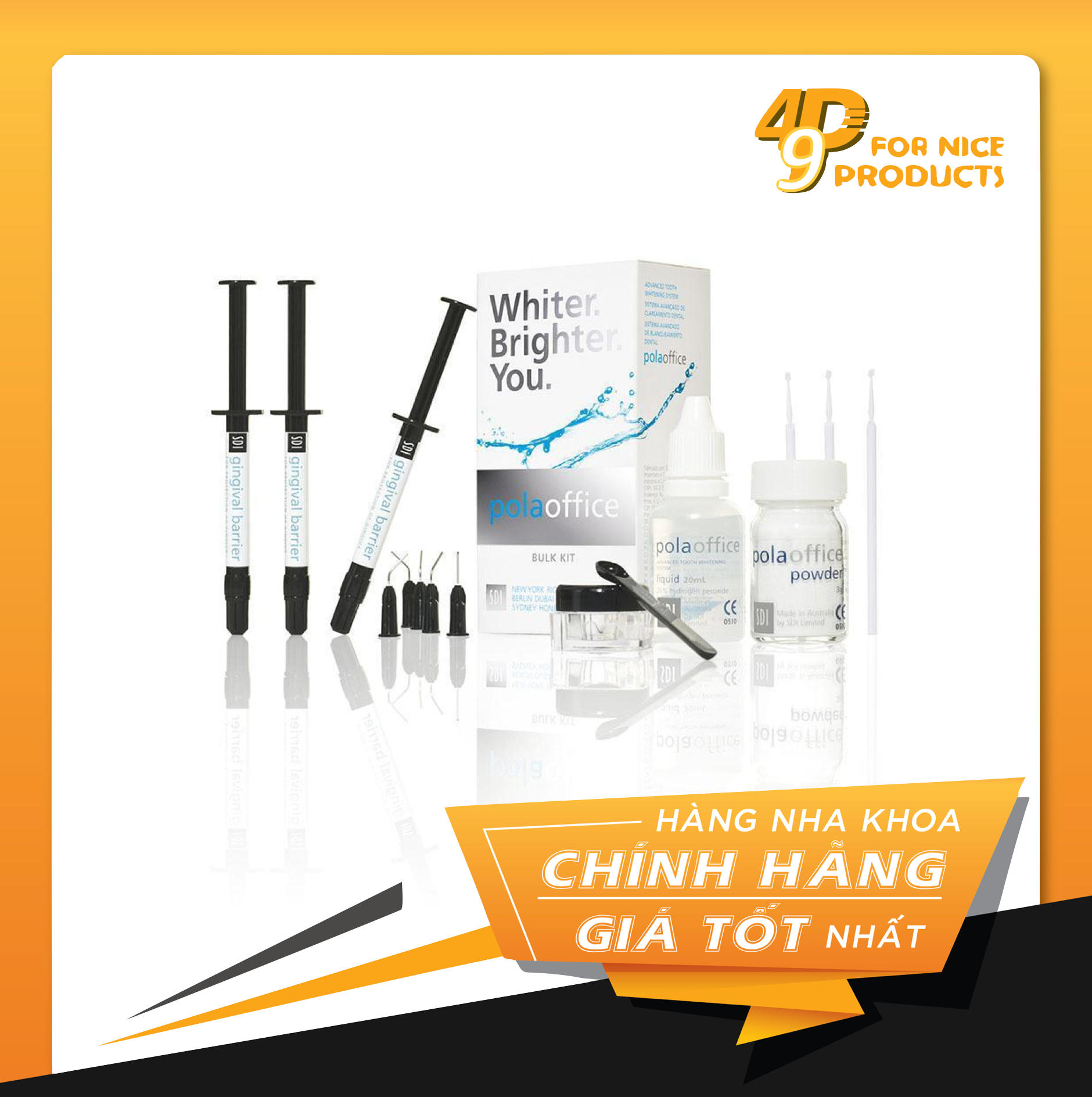 Tẩy trắng tại phòng Pola Office 35% - SDI