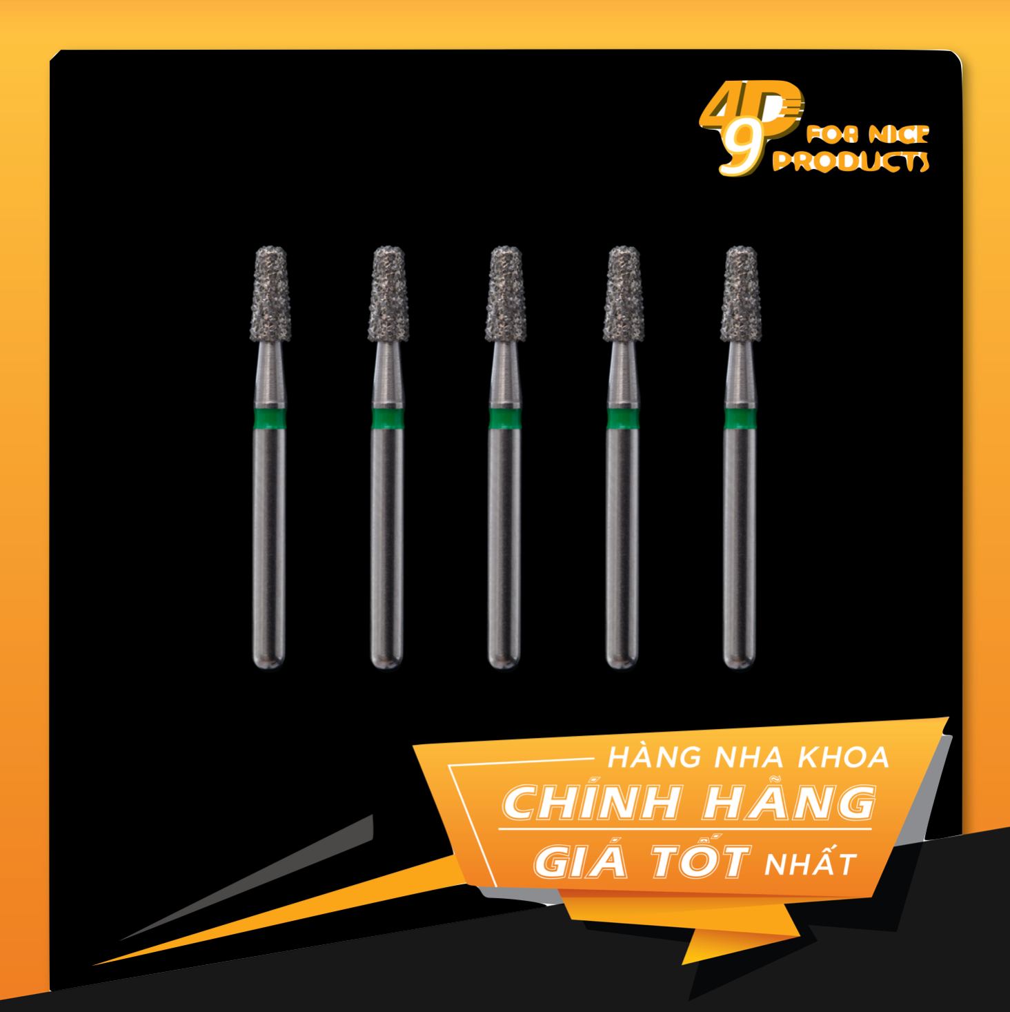 Mũi khoan trụ thuôn đầu bằng 845KR - Romidan