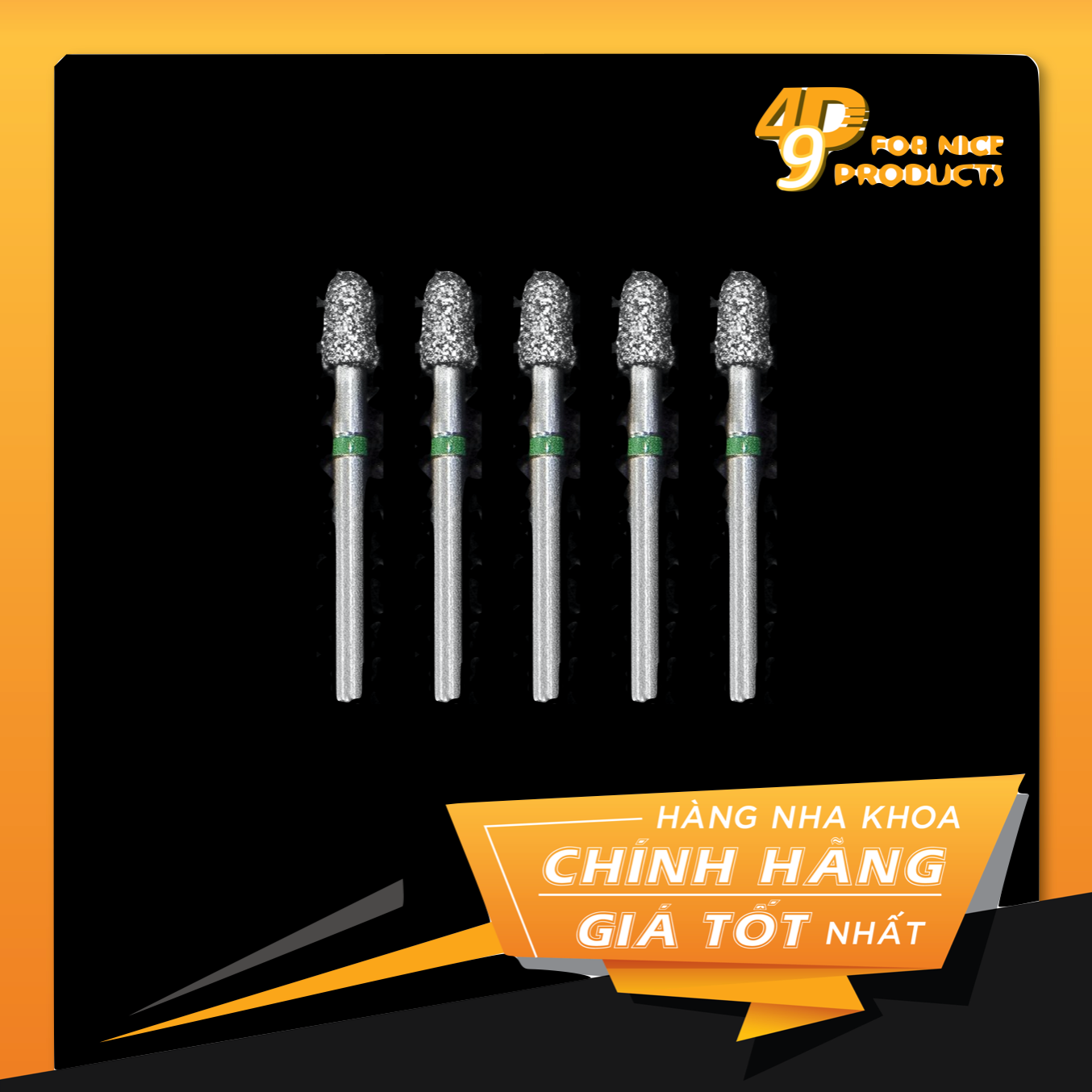 Mũi khoan Trụ thuôn đầu tròn - Romidan