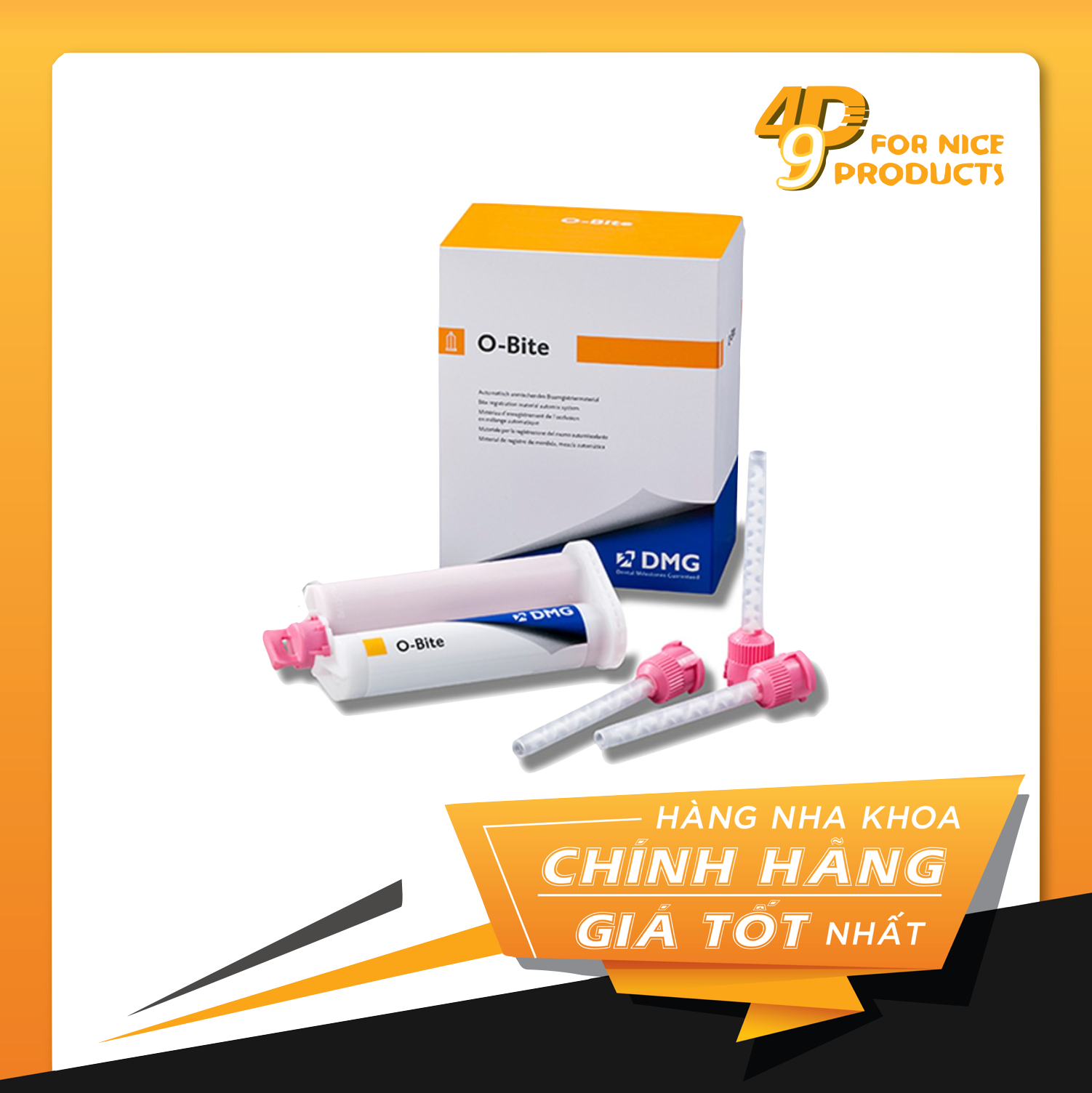 Cao su lấy dấu cắn Obite DMG