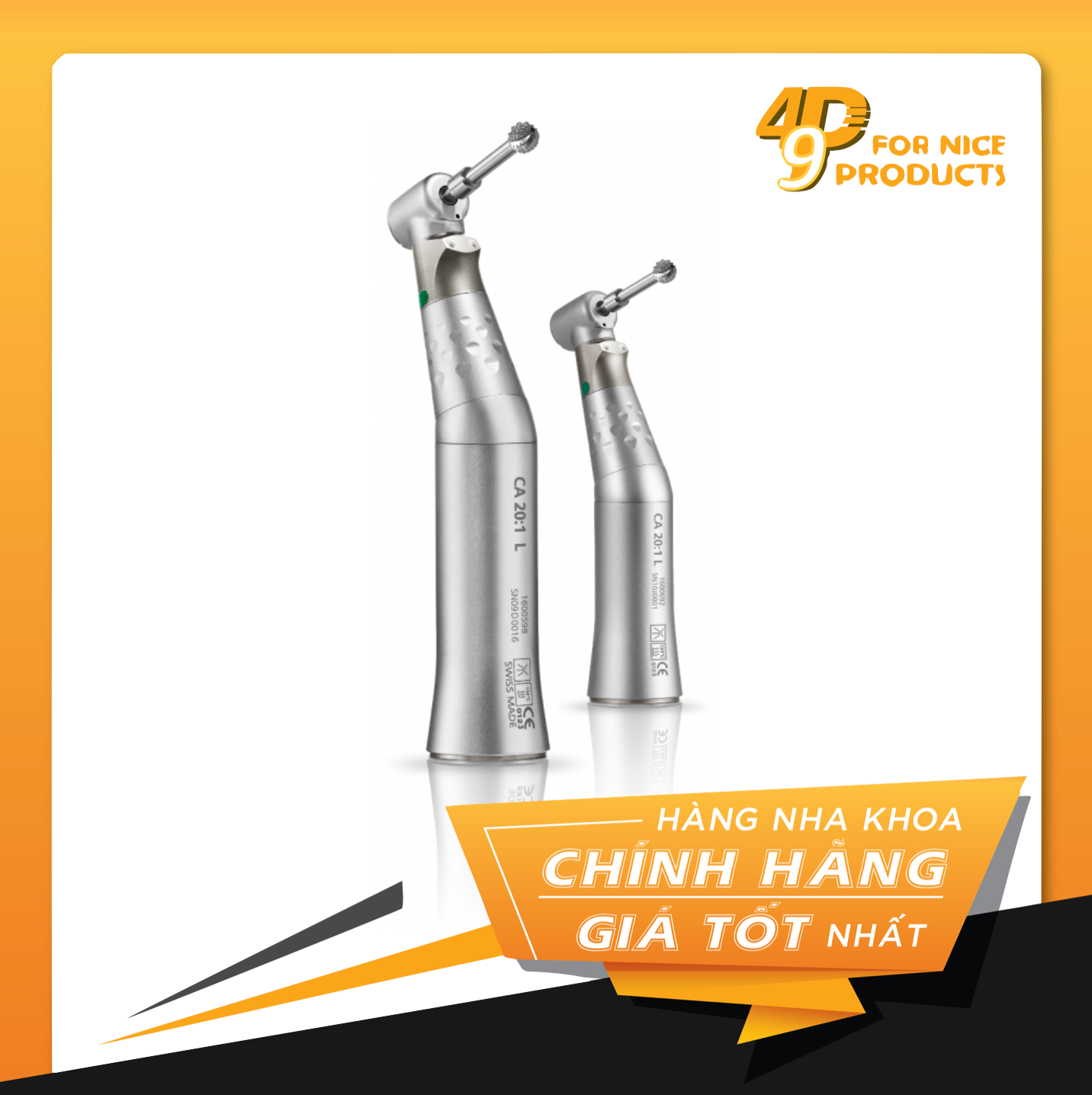 Máy cắm Implant Chiropro Gen 3rd & Tay khoan Implant CA 20:1 - Bien Air