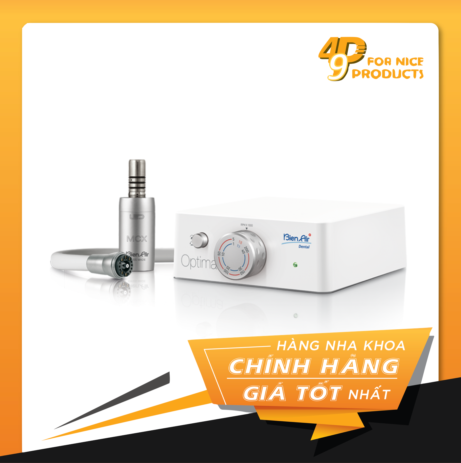 Bộ chuyển Micro-motor Optima & Torque CA 1:5 L Bien Air