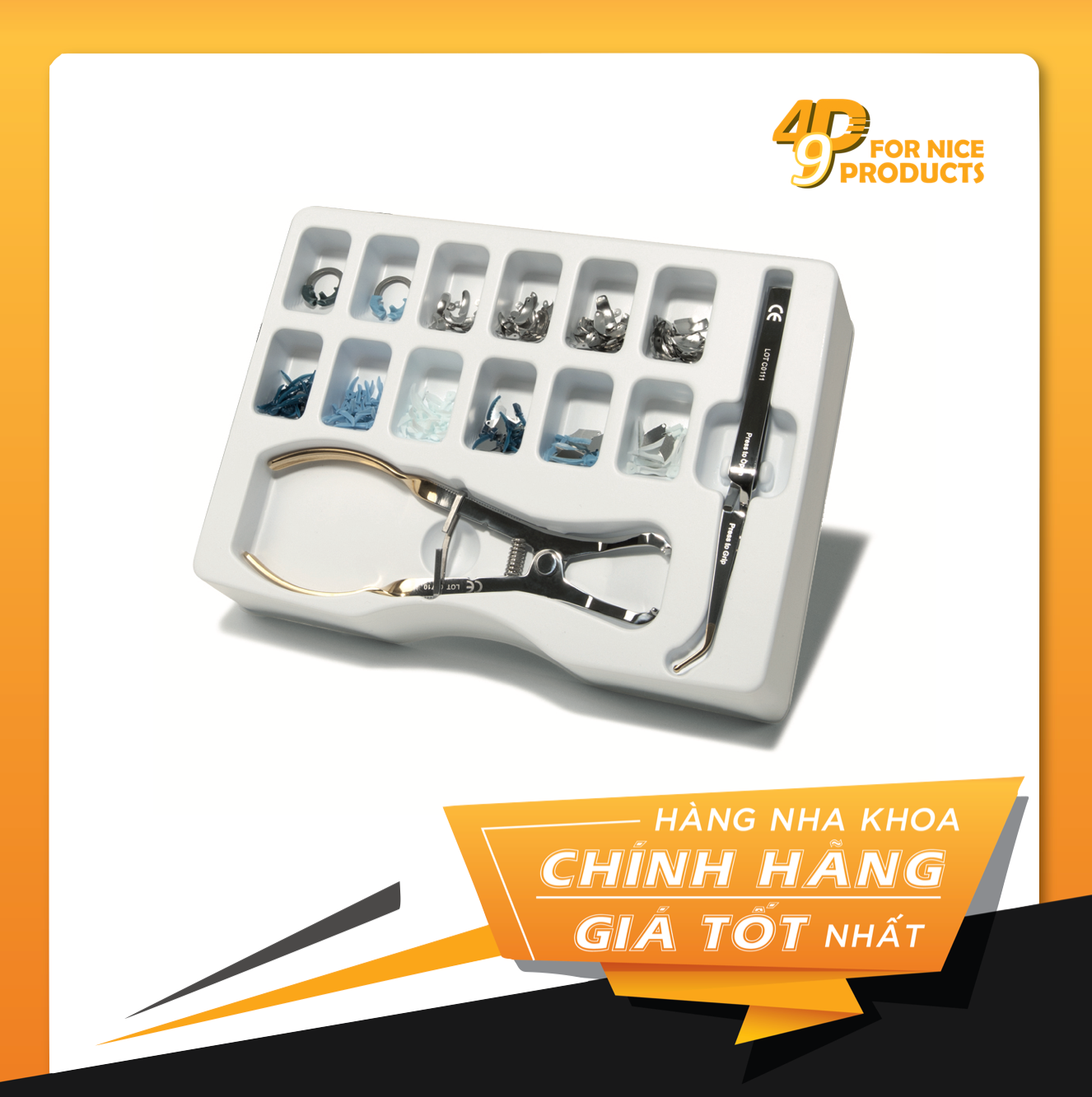 Bộ khuôn trám răng bằng kim loại Palodent V3 Intro - Dentsply Sirona