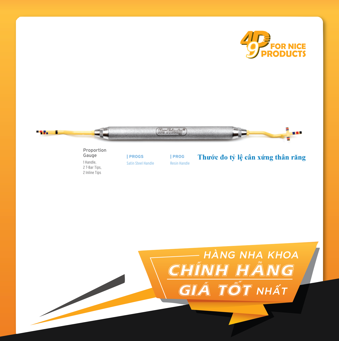 Bộ thước đo thẩm mỹ Dr. Chu Hu-Friedy