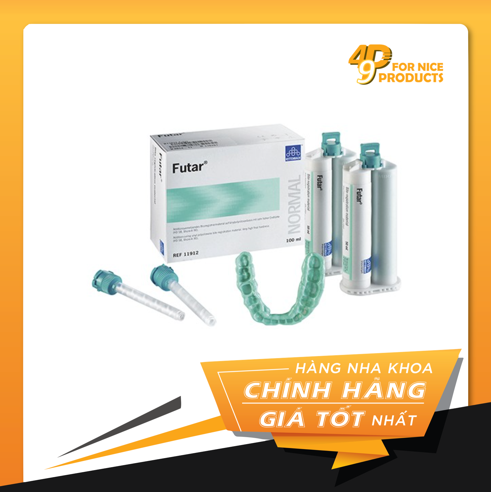 Cao su lấy dấu cắn Futar® Kettenbach
