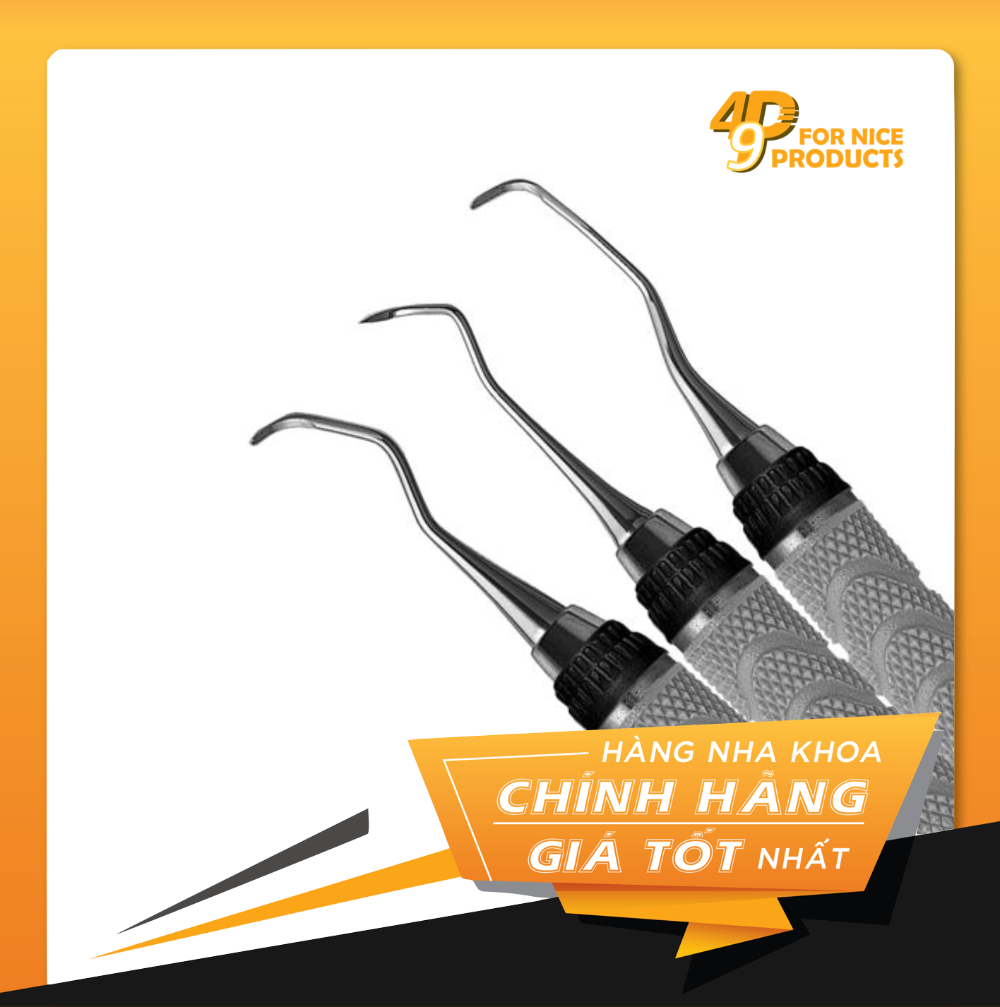 Cây nạo túi nha chu đa năng 2 đầu Universal - Hu-Friedy