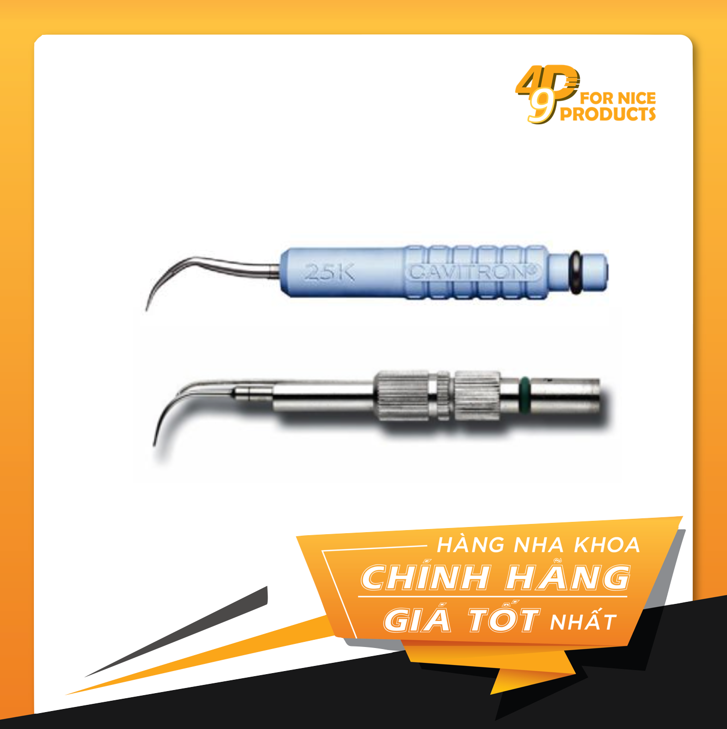 Đầu Lấy Cao Răng Trên Nướu 25K Bobcat Pro - Dentsply Sirona