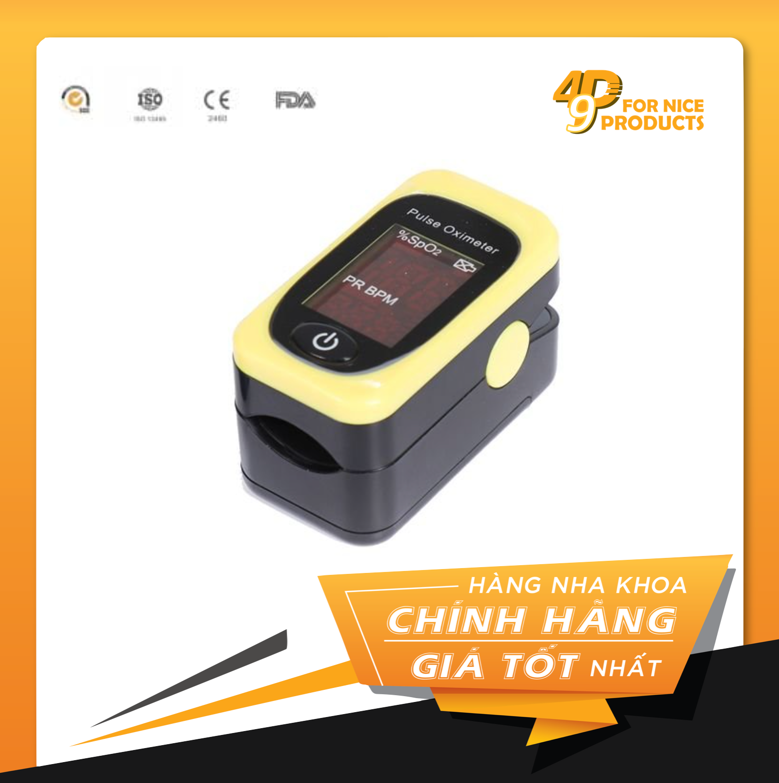 Máy đo nồng độ oxy SpO2 và nhịp tim Acurio AS-304