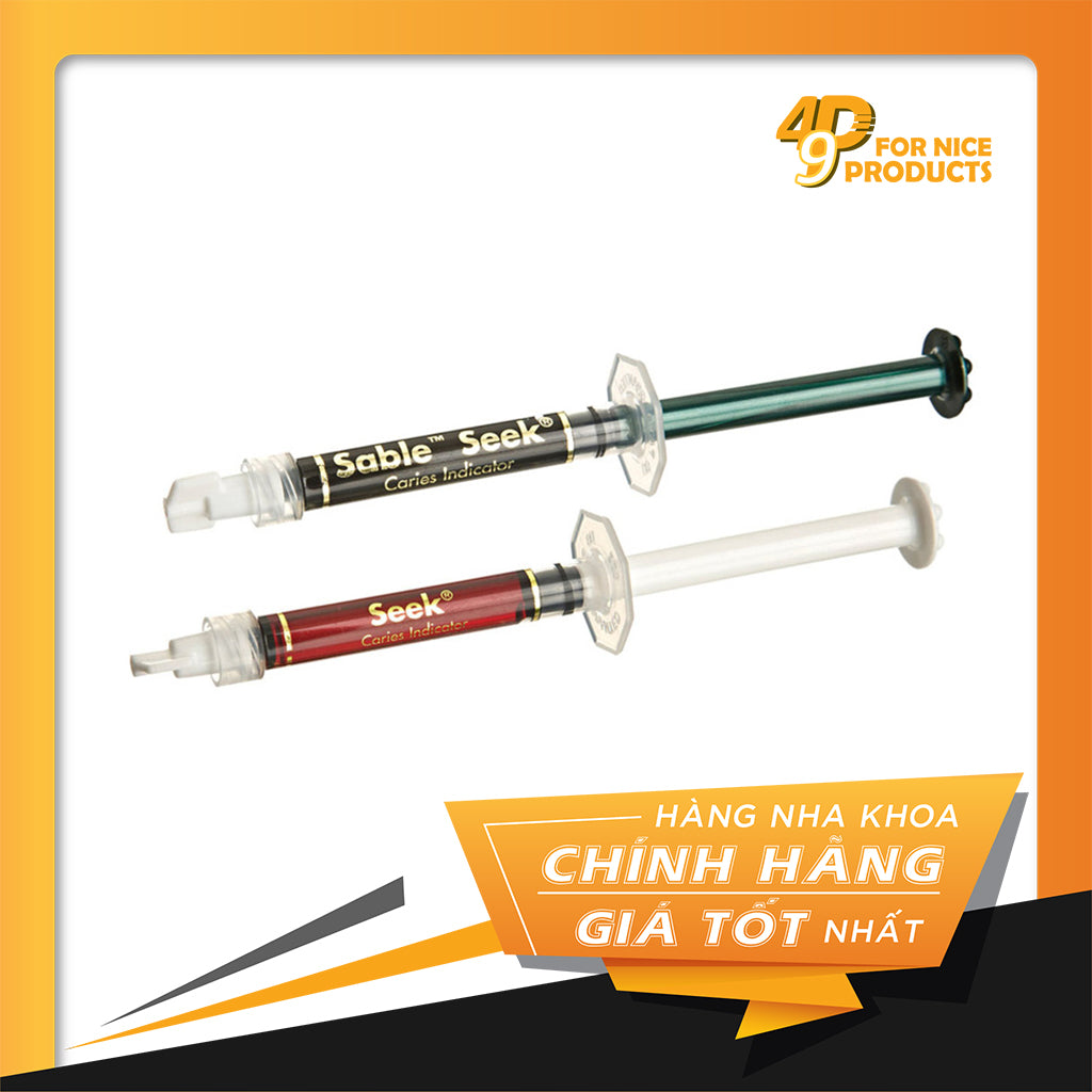Chất định vị xoang sâu, định vị ống tủy bị canxi hóa Seek & Sable Seek - Ultradent