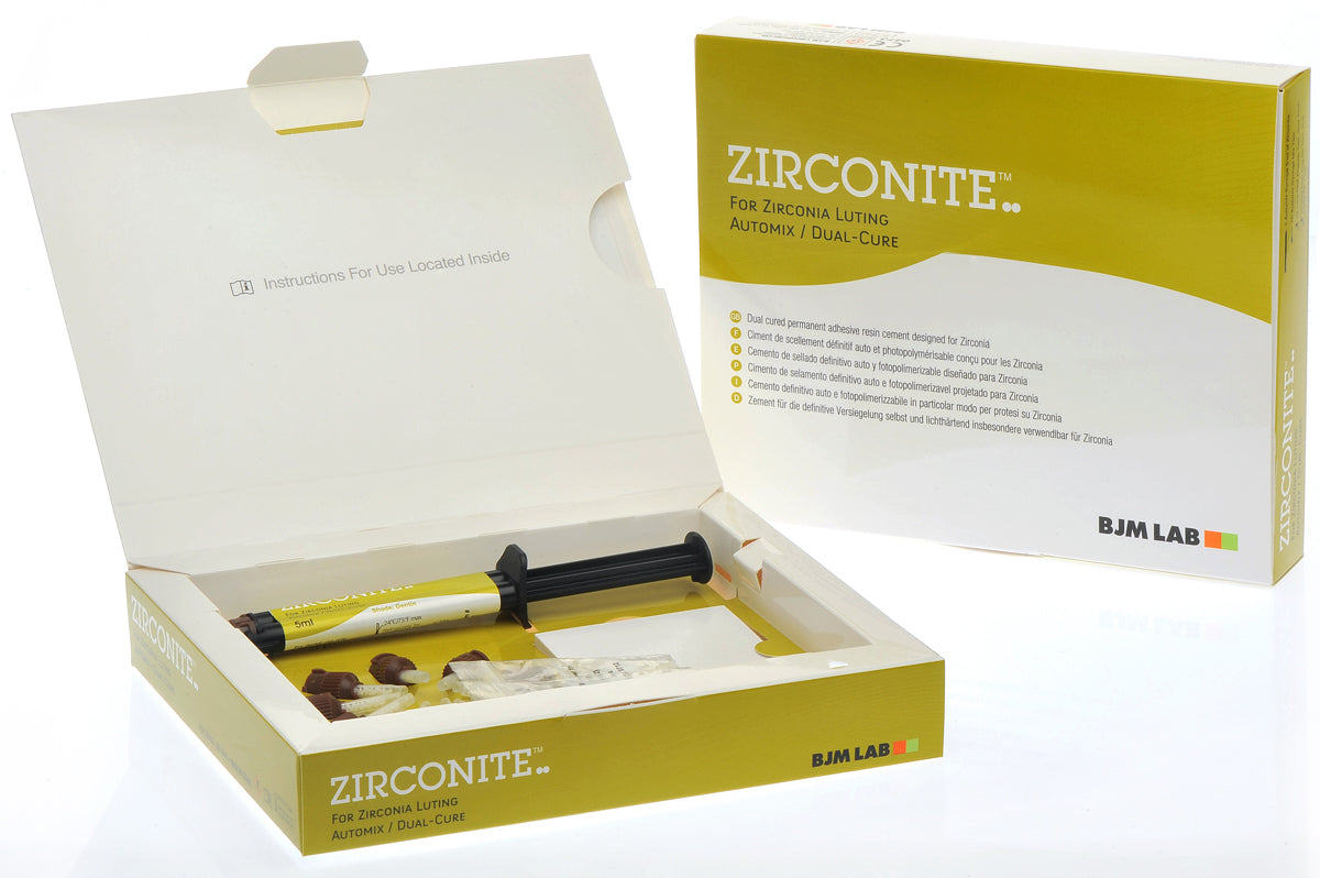 Ống Xi Măng Zirconite Tự Trộn Màu Translucent / Màu Dentin - BJM Lab