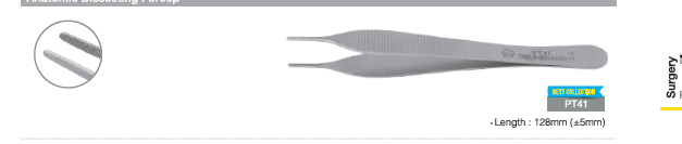 Kẹp phẫu tích không mấu - Osung