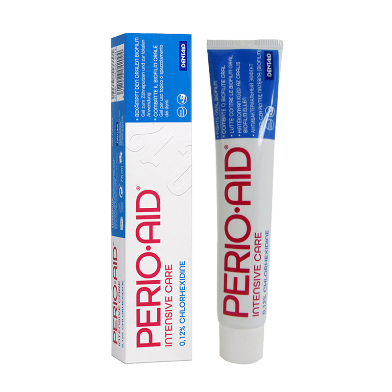 Gel Đánh Răng Kháng Khuẩn Perio Aid Intensive Care 75ml