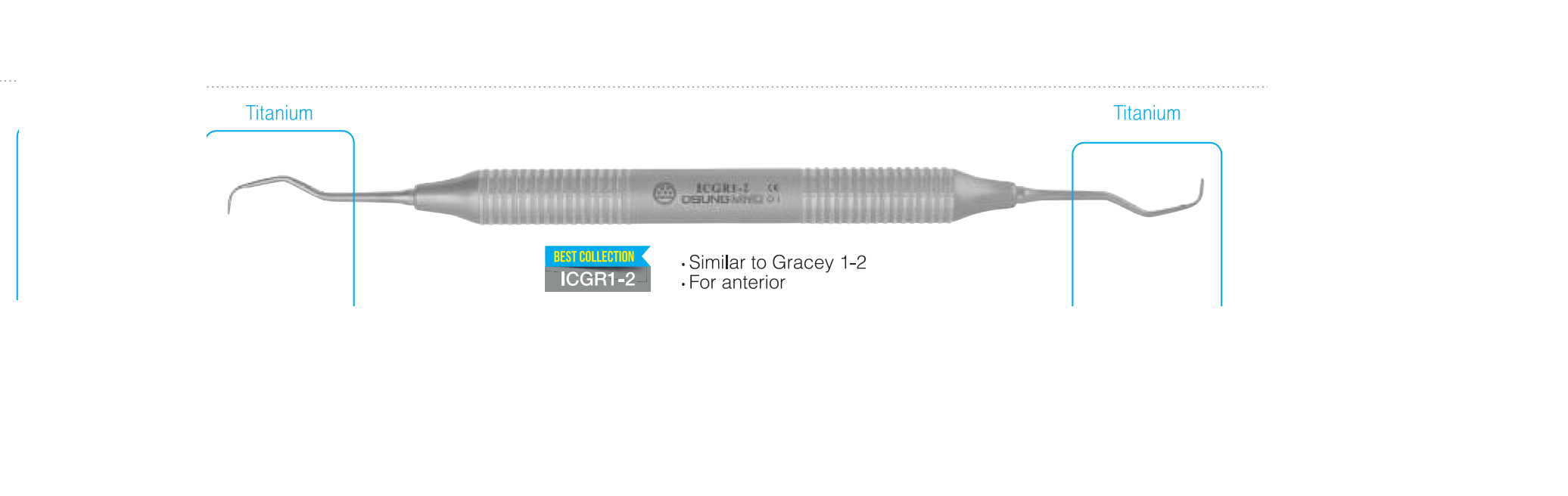 Cây nạo túi trong Implant - Osung
