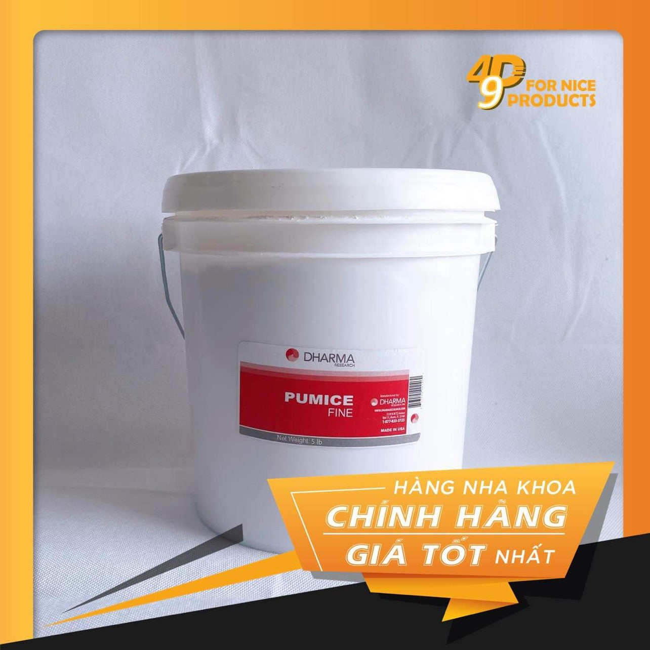 Bột pumice làm sạch và đánh bóng - Dharma