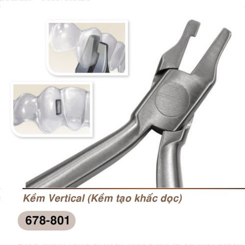 KỀM BẤM KHAY CHỈNH NHA - HUFRIEDY