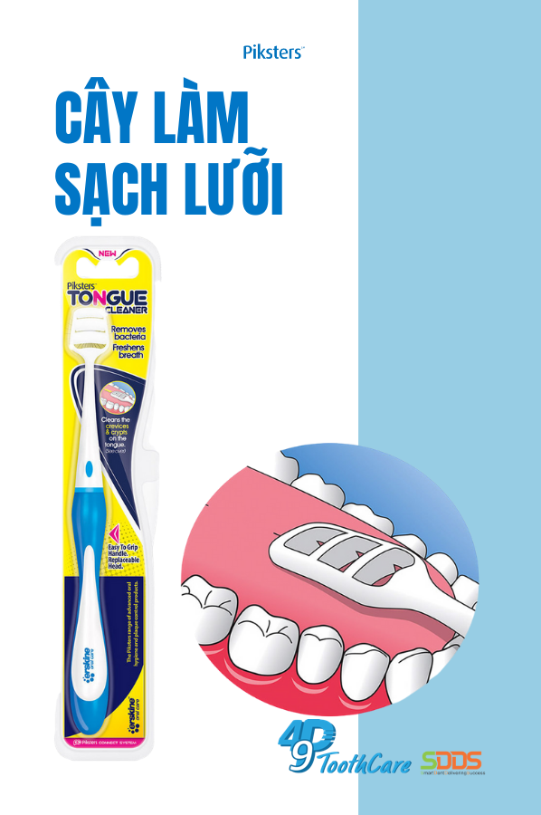 Bàn chải lưỡi - Piksters