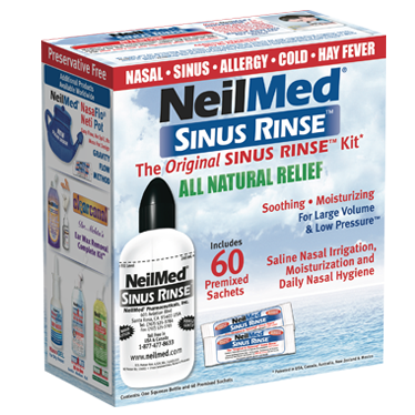 Set lớn bình rửa mũi NeilMed USA dành cho người lớn