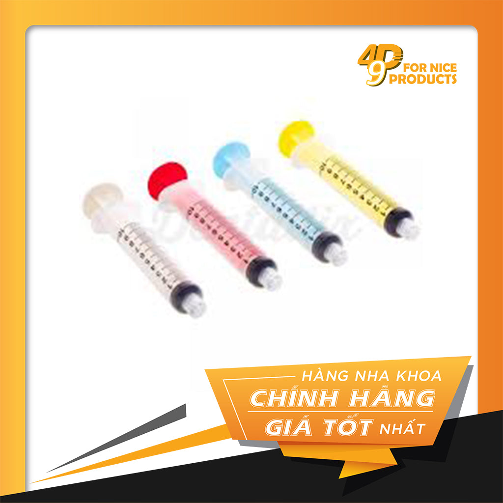 Ống tiêm bơm rửa nội nha có màu - Coltene