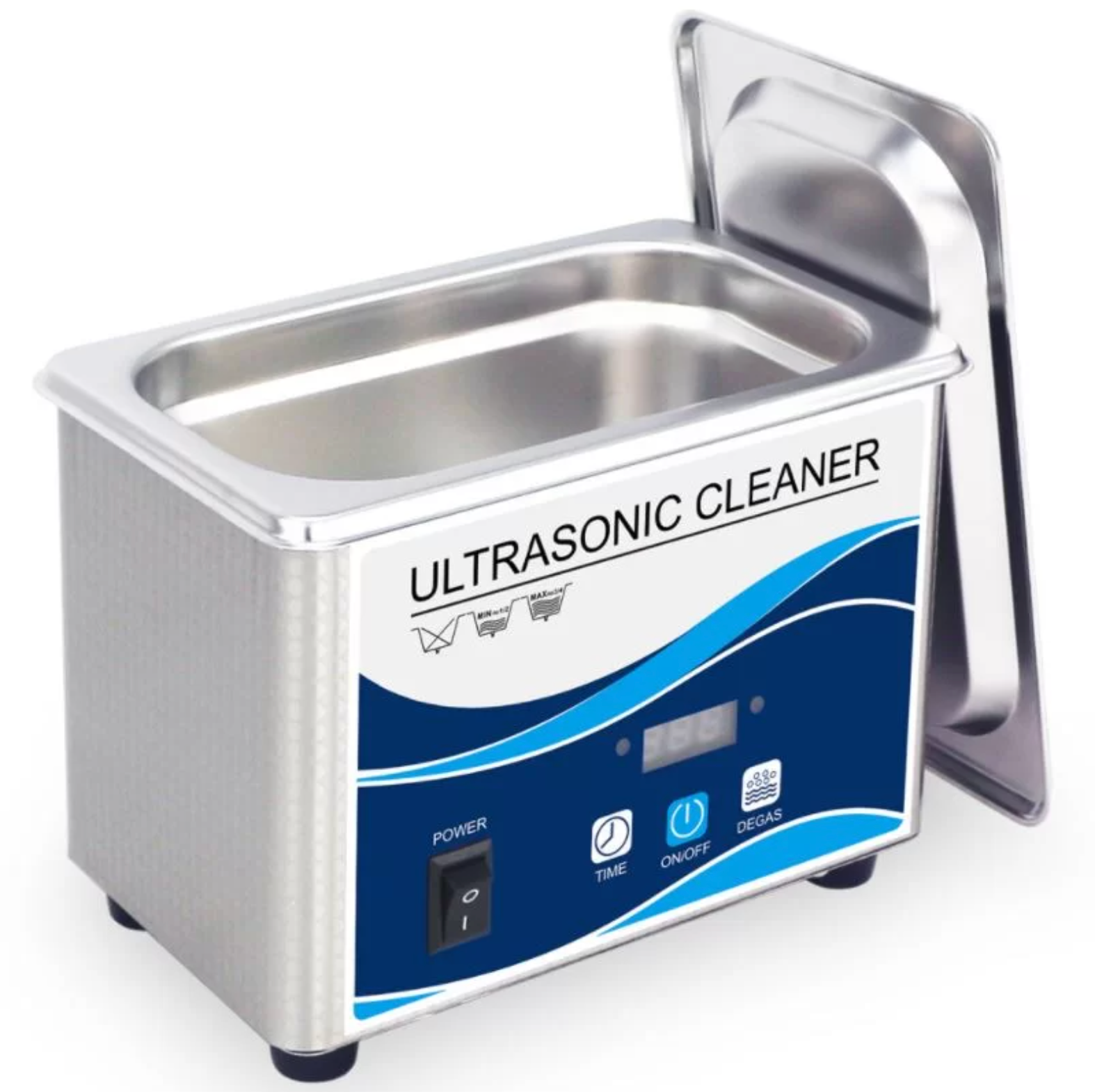 Máy rửa sóng siêu âm RAMA R0.8L dung tích 0.8 lít, công suất 60W, 40kHz