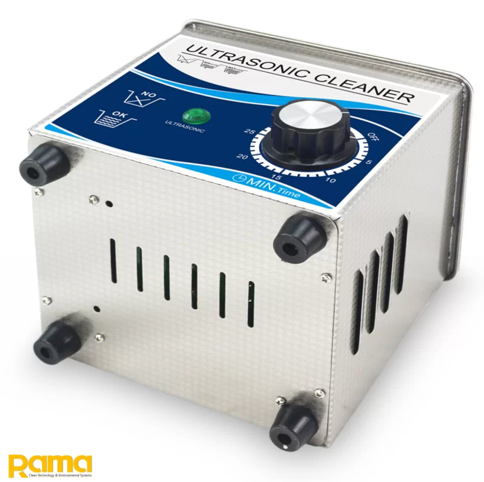 Máy rửa sóng siêu âm RAMA R1.3L dung tích 1.3 lít, công suất 120W, 40kHz