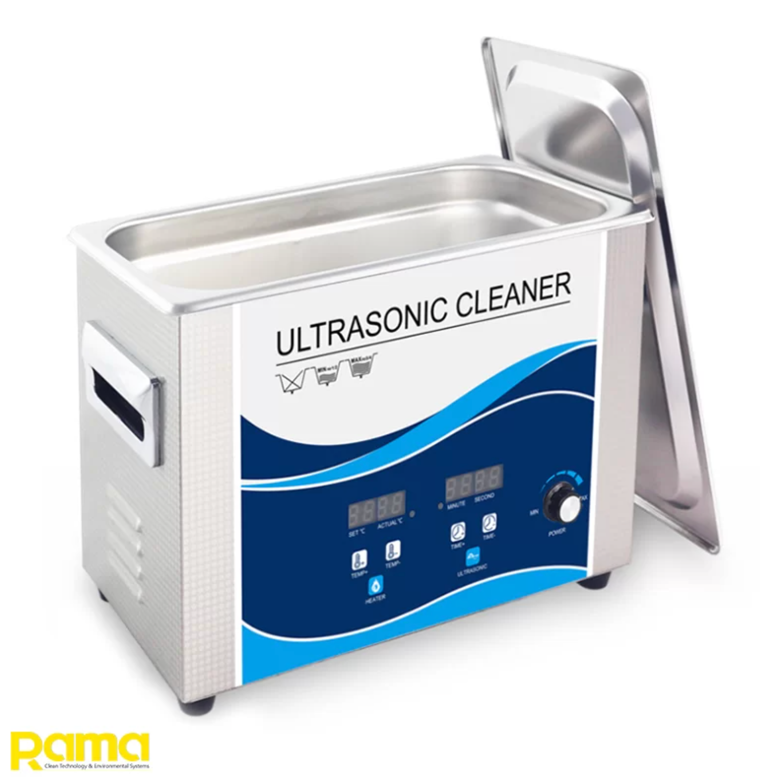 Máy rửa sóng siêu âm RAMA RS4.5L dung tích 4.5 lít, công suất 180W, 40kHz