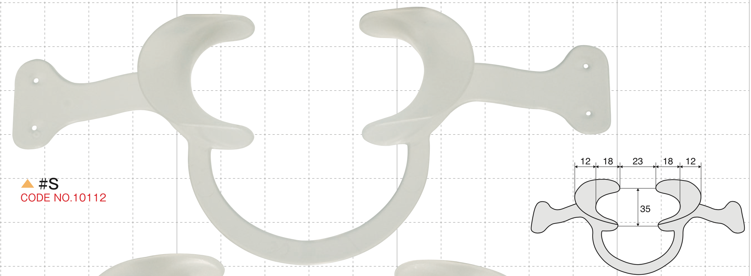 Banh má hình chữ U có phần kéo điều chỉnh - Task