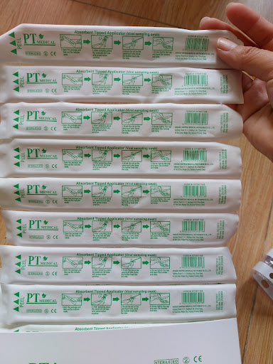 Bộ kit test nhanh COVID-19 Ag Test HUMASIS – Hàn Quốc