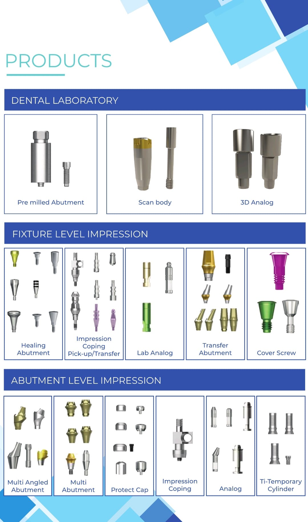 PHỤ KIỆN IMPLANT - Multifuction Scan Body - Welldent
