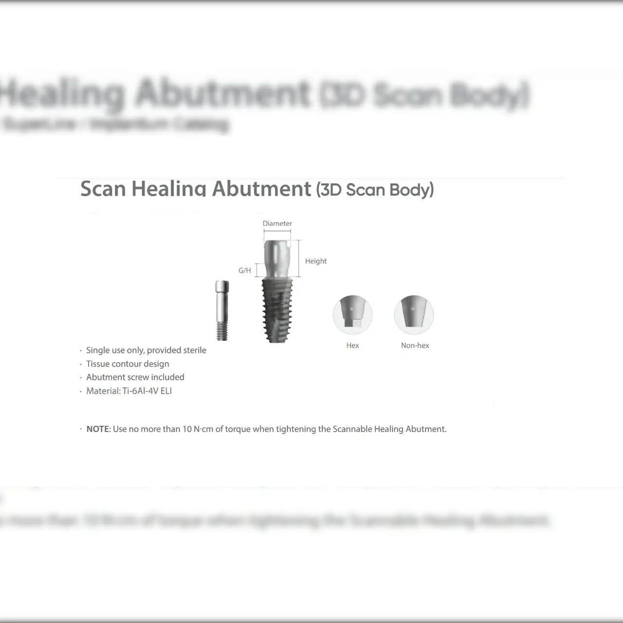 PHỤ KIỆN IMPLANT - Multifuction Scan Body - Welldent