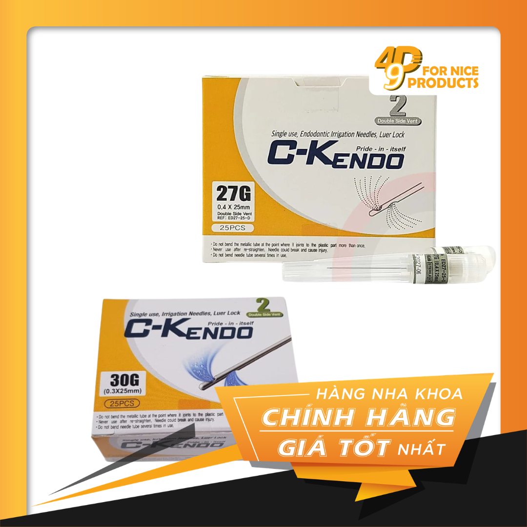 Kim bơm rửa nội nha, nha chu - CK Dental