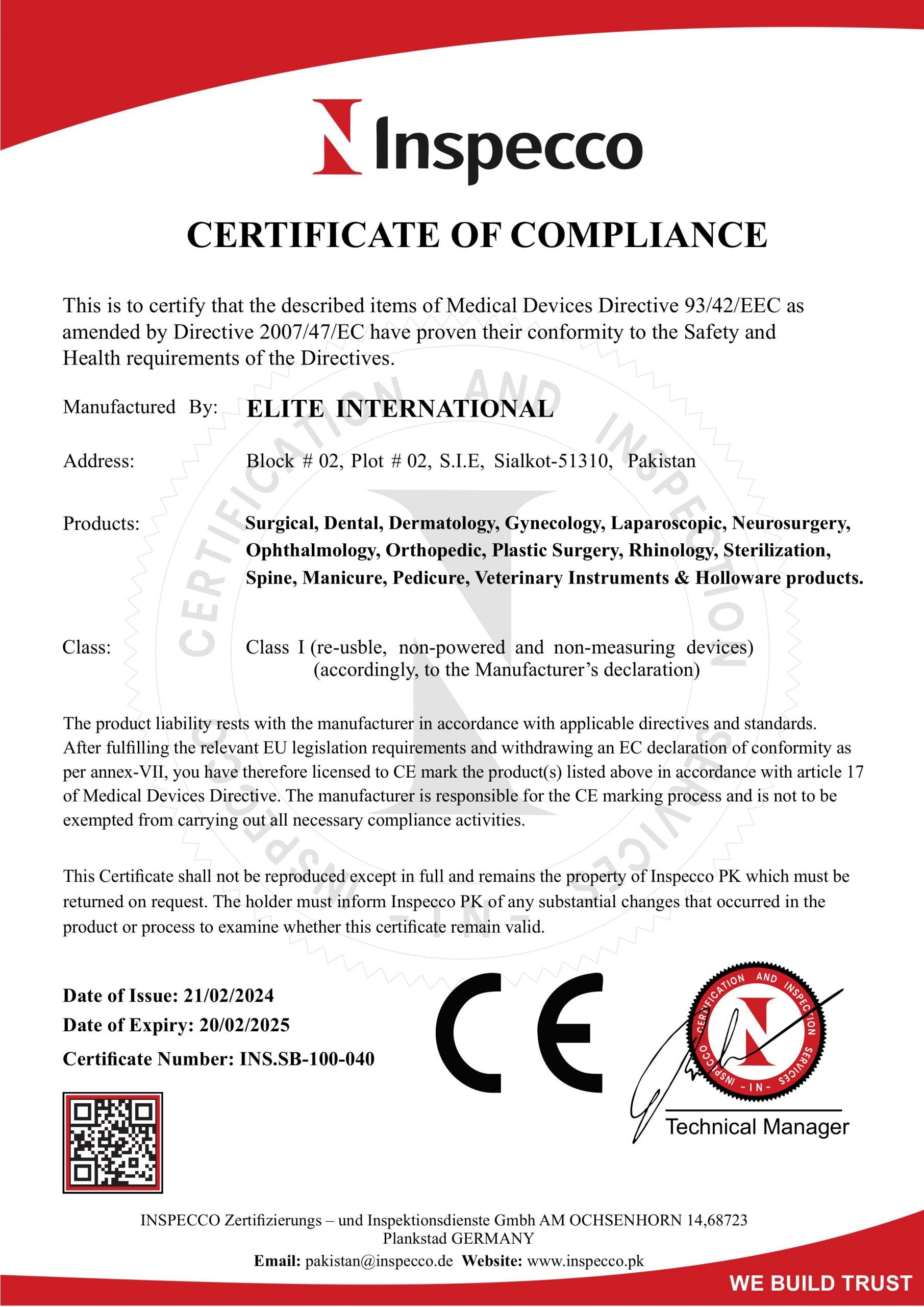 Bộ đồ khám nha khoa cơ bản - Elite International.
