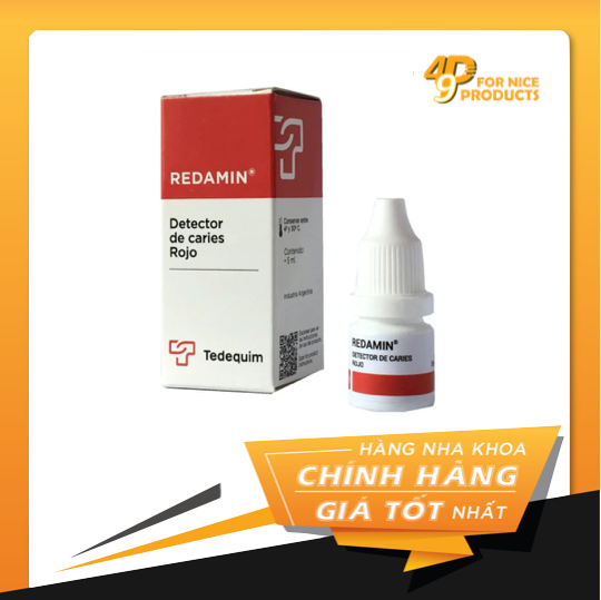 Chất chỉ thị màu sâu răng Redamin Red Caries Detector - Tedequim
