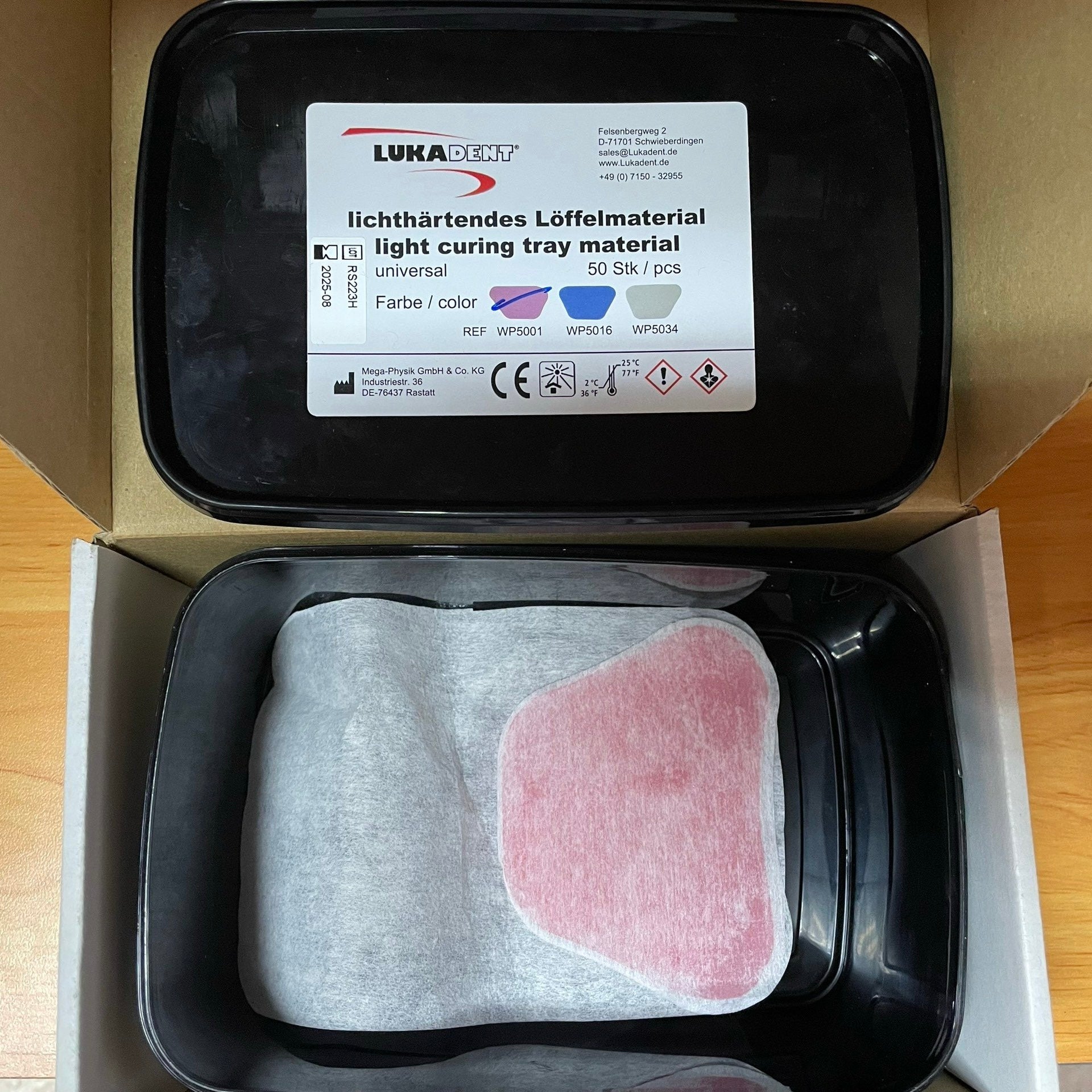 Nhựa làm khay cá nhân  - Luakadent