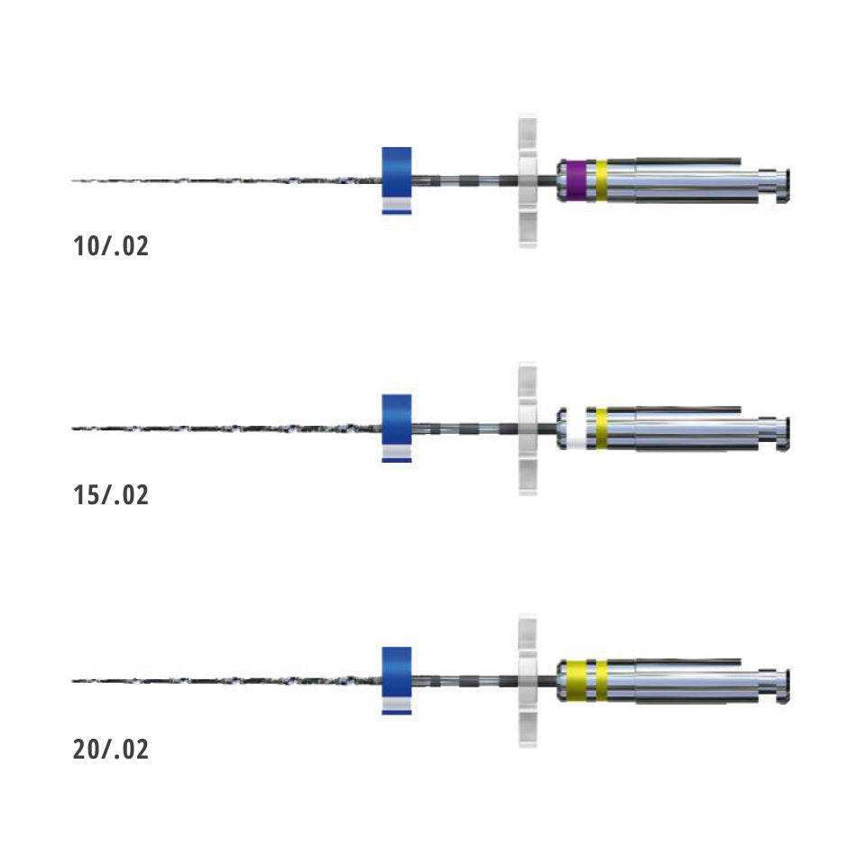 Trâm nội nha NiTi Xoay Glidepath - FKG