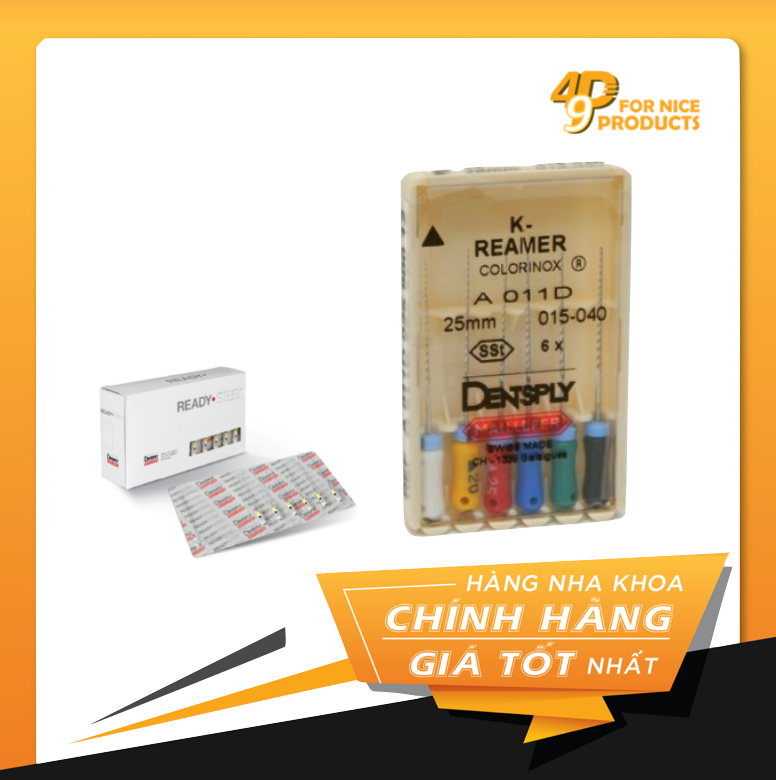 [KHUYẾN MÃI] Các dòng trâm tay nội nha READYSTEEL - Dentsply Sirona