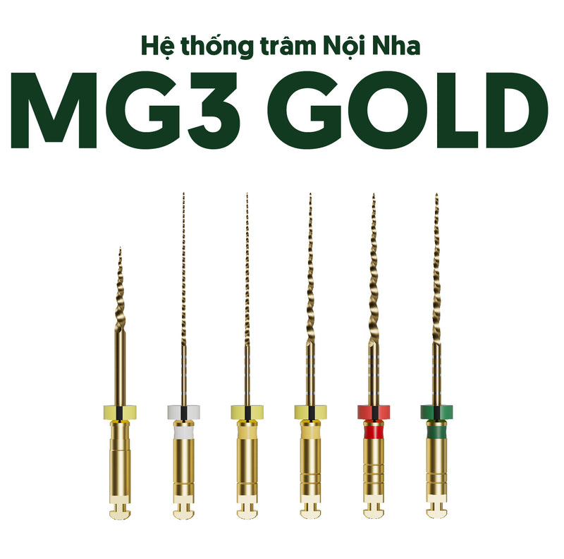 Hệ thống trâm nội nha MG3 Gold/ Blue - Perfect