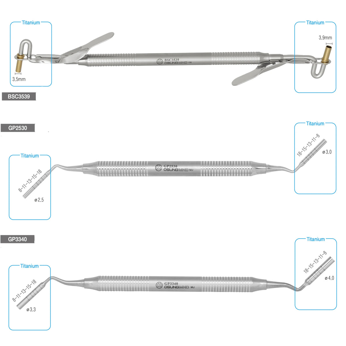 Cây đưa xương/nhồi xương Bone Packer - Osung