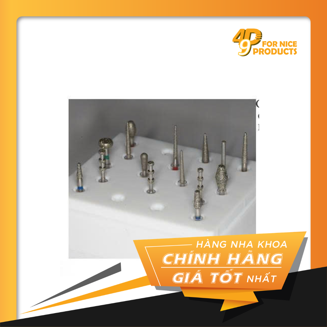 BỘ KIT mũi khoan kim cương sửa soạn Veneerlay Dr Minh 05 - Shenzhen Dian Fong Abrasives