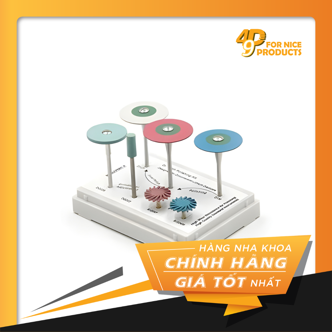 Bộ mũi khoan tay chậm đánh bóng sứ ngoài miệng Dr Minh 01- Shenzhen Dian Fong Abrasives