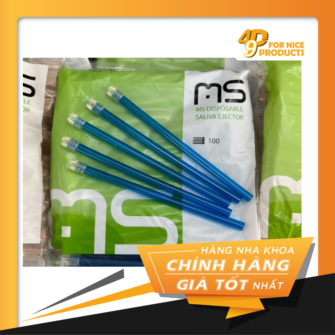 Ống hút nước bọt nha khoa MS Disposable