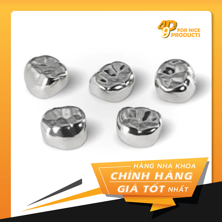 Mão/ Chụp kim loại răng trẻ em - GNI