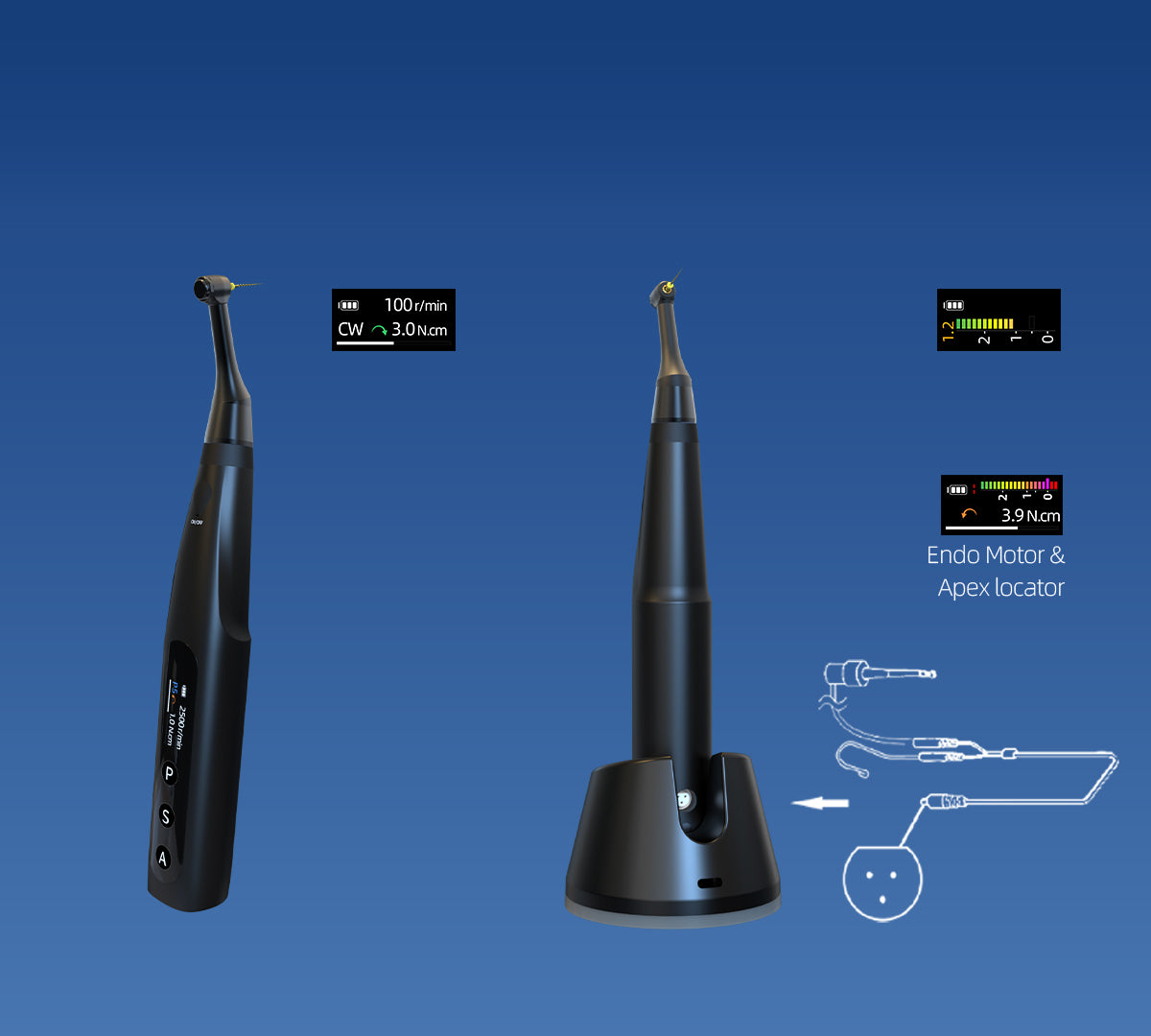 Máy nội nha tích hợp định vị chóp không dây Csmart Mini AP+ - COXO